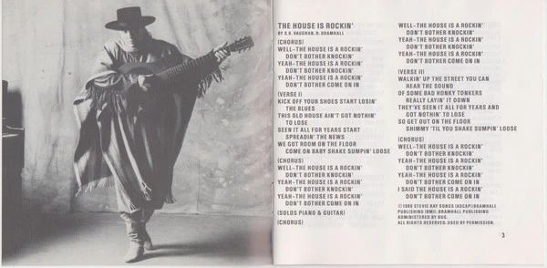 Stevie Ray Vaughan And Double Trouble* - In Step (CD, Album, DAD) (Near Mint (NM or M-)) - Image 4