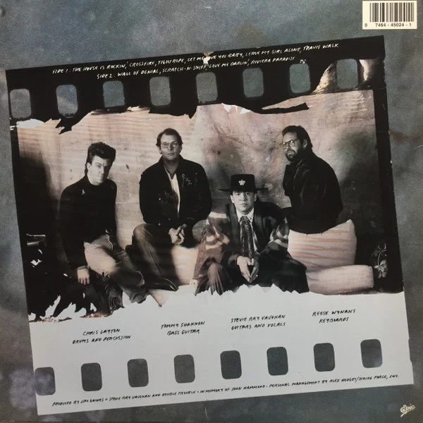 Stevie Ray Vaughan And Double Trouble* - In Step (LP, Album) (Near Mint (NM or M-)) - Image 2