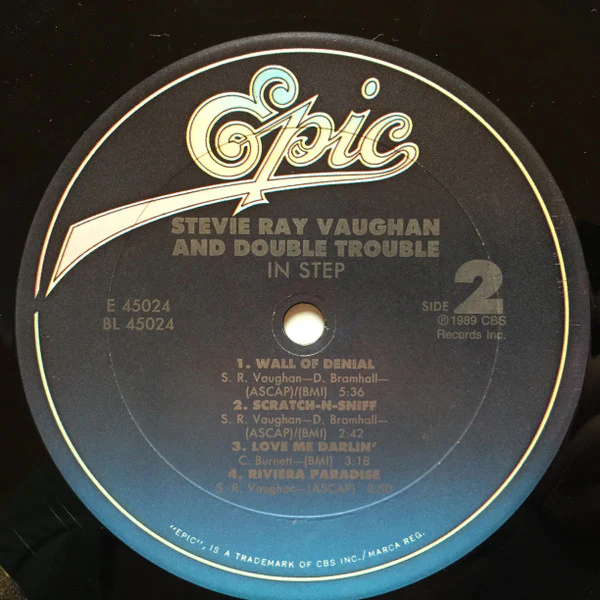 Stevie Ray Vaughan And Double Trouble* - In Step (LP, Album) (Near Mint (NM or M-)) - Image 4