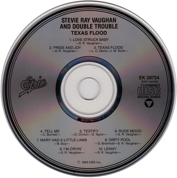 Stevie Ray Vaughan & Double Trouble - Texas Flood (CD, Album, RE) (Near Mint (NM or M-)) - Image 3