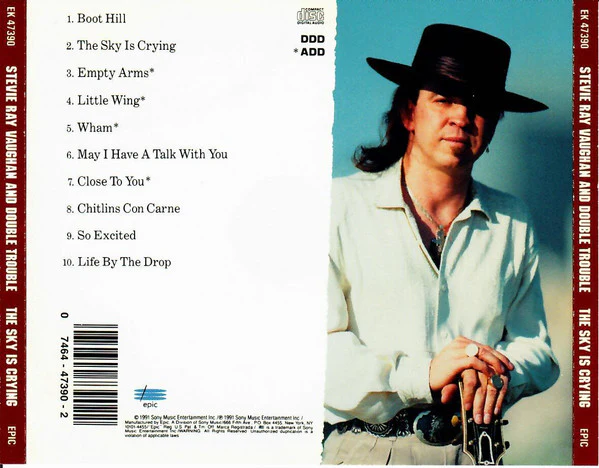 Stevie Ray Vaughan & Double Trouble - The Sky Is Crying (CD, Album, RE) (Near Mint (NM or M-)) - Image 2