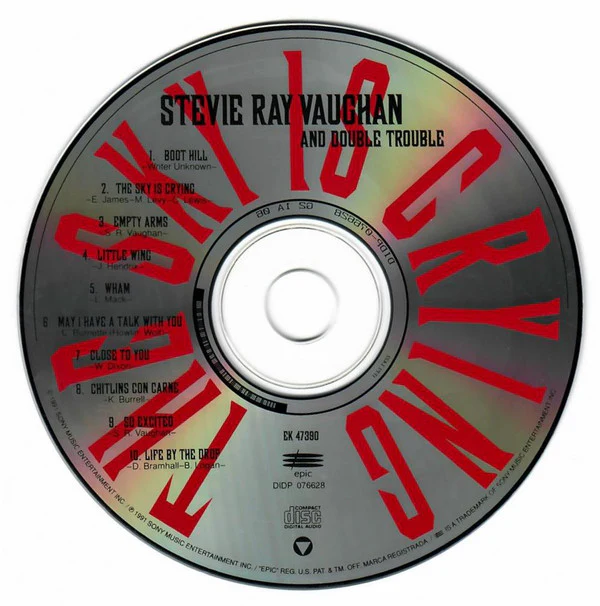 Stevie Ray Vaughan & Double Trouble - The Sky Is Crying (CD, Album, RE) (Near Mint (NM or M-)) - Image 3