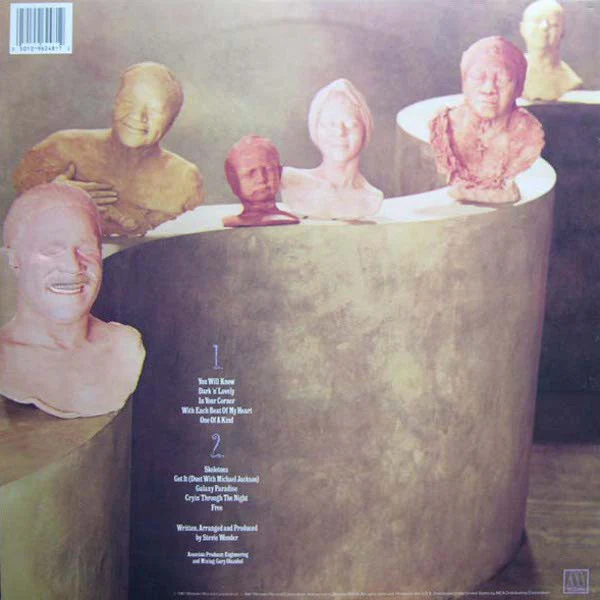 Stevie Wonder - Characters (LP, Album, Gat) (Very Good (VG)) - Image 2
