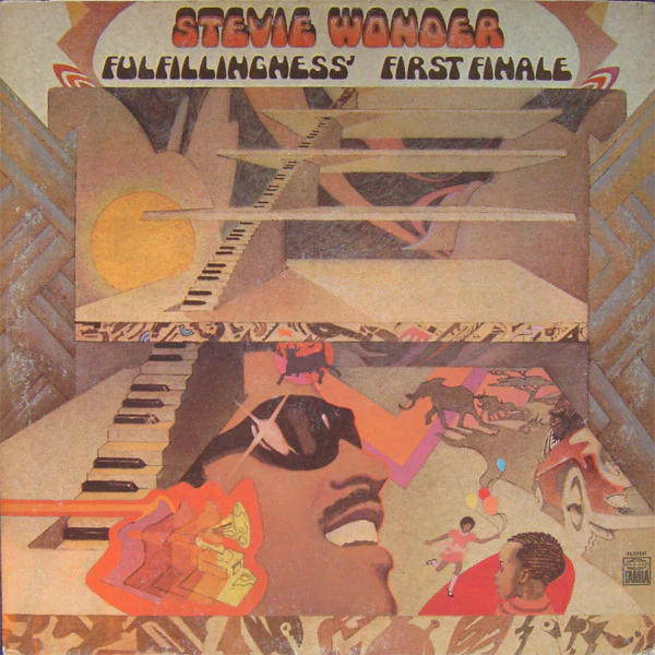 Stevie Wonder - Fulfillingness' First Finale (LP, Album, Gat) (Good Plus (G+))