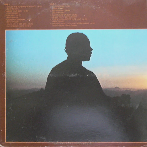 Stevie Wonder - Talking Book (LP, Album, Gat) (Very Good (VG)) - Image 2