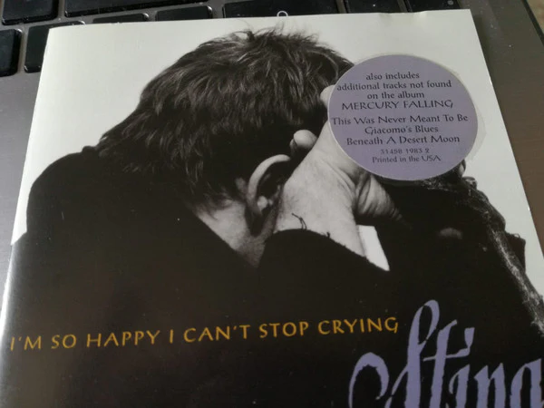 Sting - I'm So Happy I Can't Stop Crying (CD, Maxi, Jew) (Near Mint (NM or M-)) - Image 5