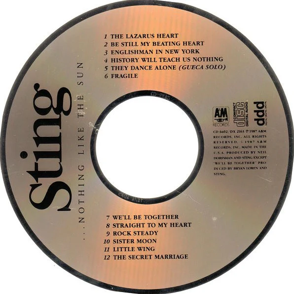 Sting - ...Nothing Like The Sun (CD, Album) (Near Mint (NM or M-)) - Image 2
