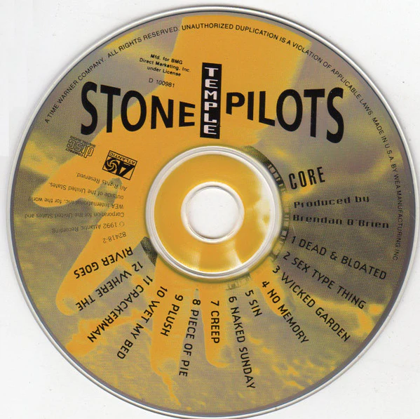Stone Temple Pilots - Core (CD, Album, Club, SRC) (Very Good Plus (VG+)) - Image 3