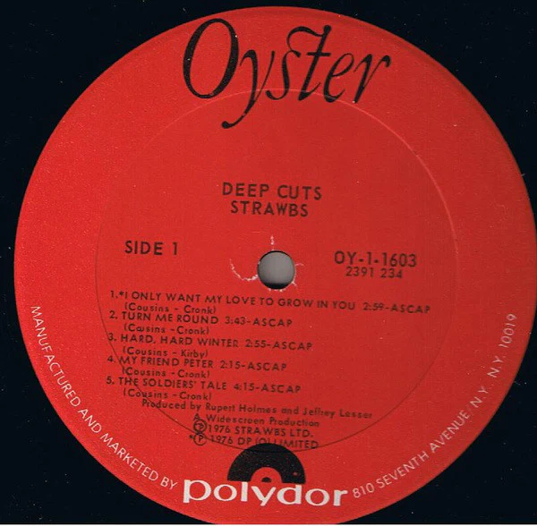 Strawbs - Deep Cuts (LP, Album) (Very Good (VG)) - Image 2