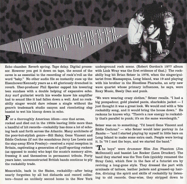 Stray Cats - Runaway Boys: A Retrospective '81 To '92 (CD, Comp) (Near Mint (NM or M-)) - Image 4
