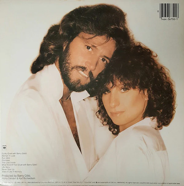 Barbra Streisand - Guilty (LP, Album, Ter) (Very Good Plus (VG+)) - Image 4