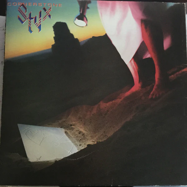 Styx - Cornerstone (LP, Album, Pit) (Very Good Plus (VG+))