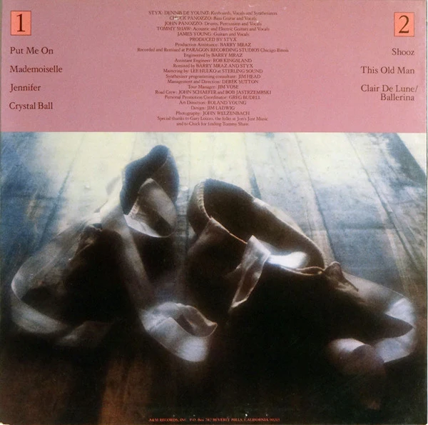 Styx - Crystal Ball (LP, Album, Ter) (Very Good Plus (VG+)) - Image 2
