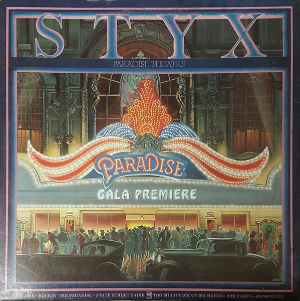 Styx - Paradise Theatre (LP, Album, Etch, Ter) (Very Good (VG))