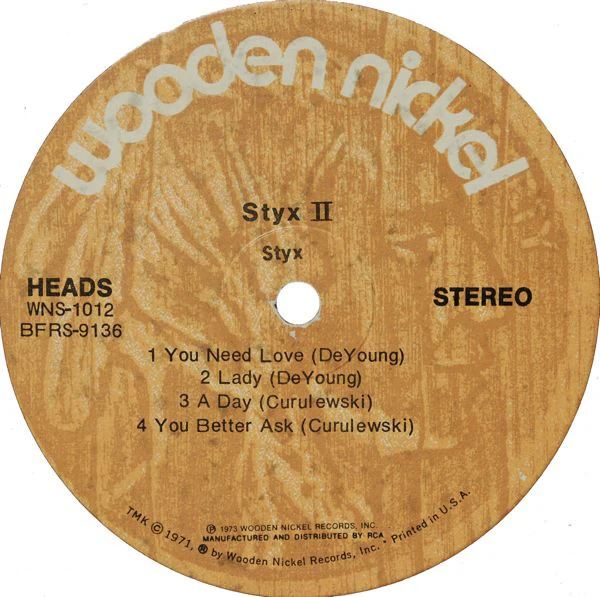 Styx - Styx II (LP, Album, RP, Hol) (Very Good Plus (VG+)) - Image 3