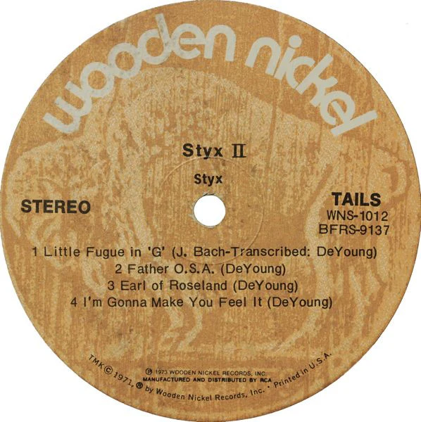 Styx - Styx II (LP, Album, RP, Hol) (Very Good Plus (VG+)) - Image 4