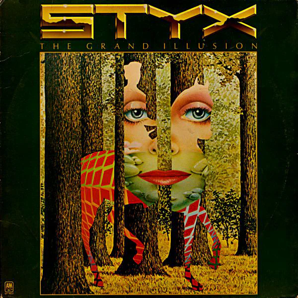 Styx - The Grand Illusion (LP, Album, Mon) (Very Good Plus (VG+))