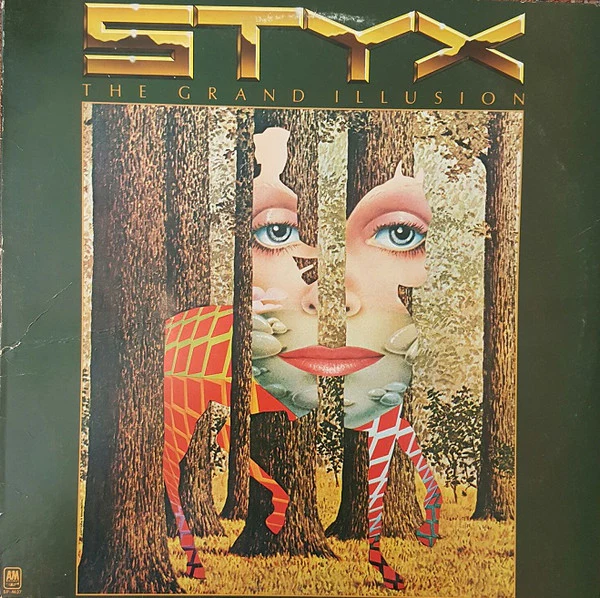 Styx - The Grand Illusion (LP, Album, Pit) (Very Good Plus (VG+))