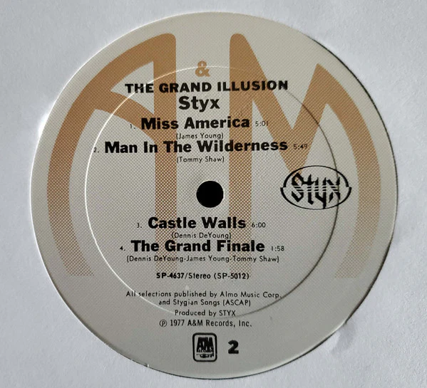 Styx - The Grand Illusion (LP, Album, Ter) (Very Good Plus (VG+)) - Image 4