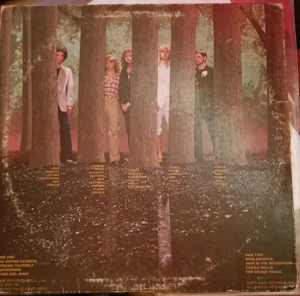 Styx - The Grand Illusion (LP, Album, TML) (Very Good Plus (VG+)) - Image 2
