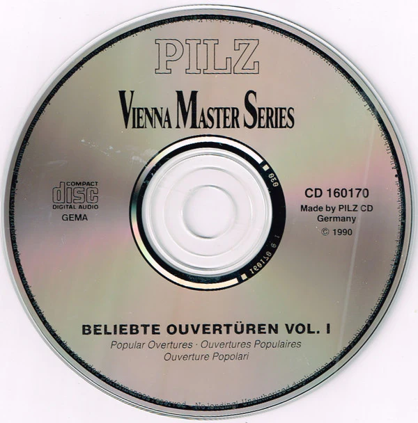 Süddeutsche Philharmonie Conducted By Alfred Scholz - Popular Overtures - Vol. 1 And 2 (2xCD, Comp) (Near Mint (NM or M-)) - Image 3
