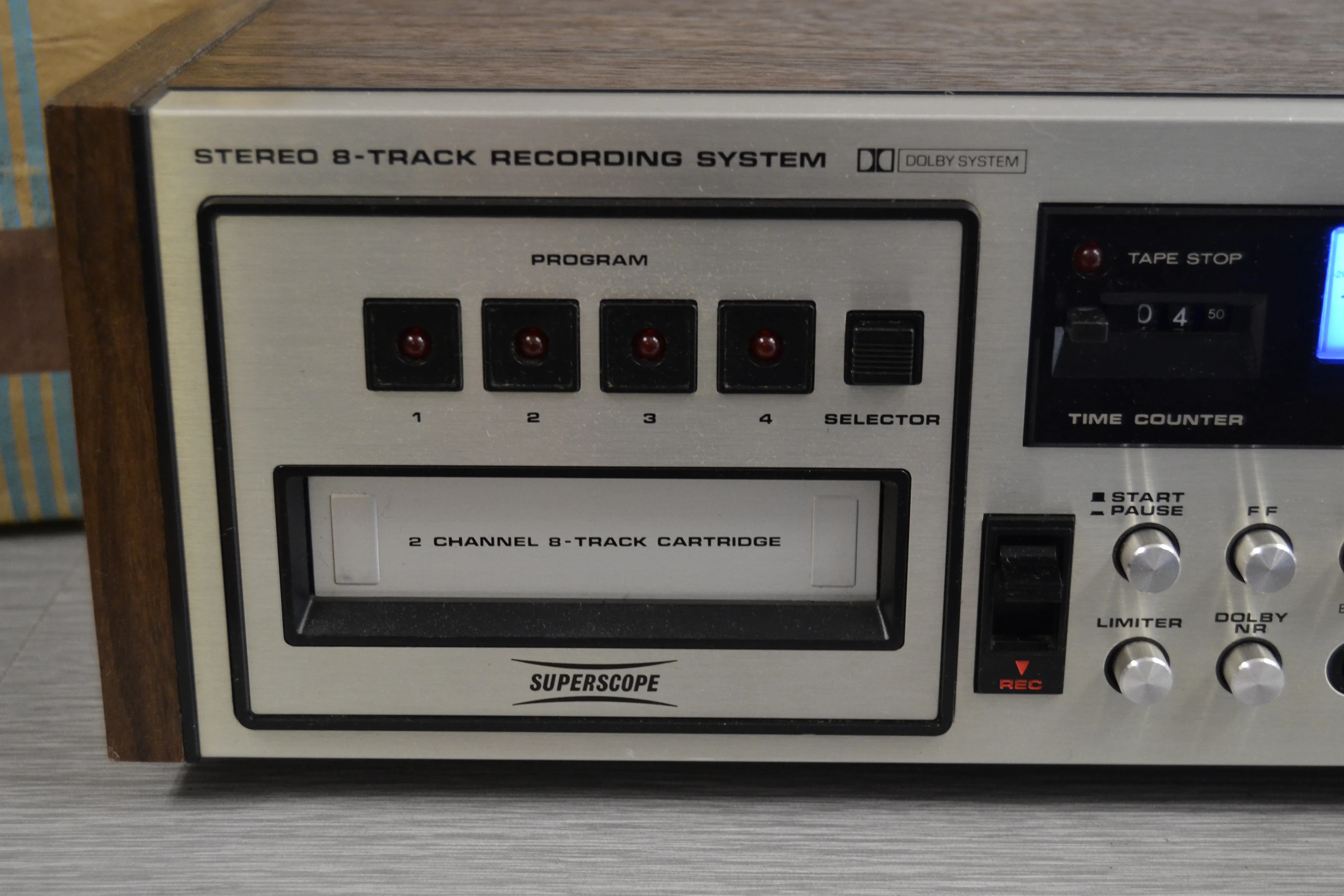 Superscope by Marantz TDR-830 - 8 Track Player and Recorder * Box - Image 3