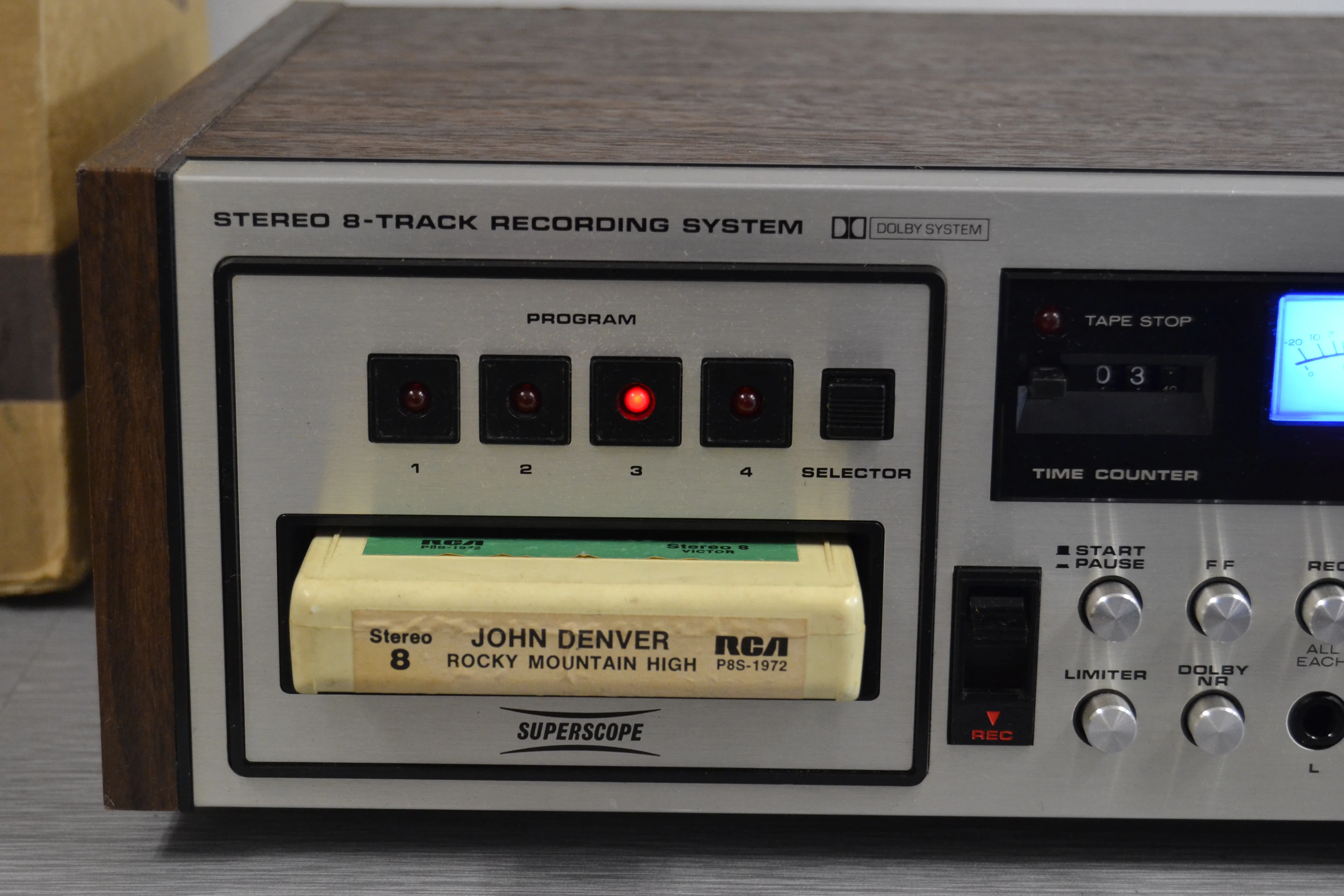Superscope by Marantz TDR-830 - 8 Track Player and Recorder * Box - Image 4