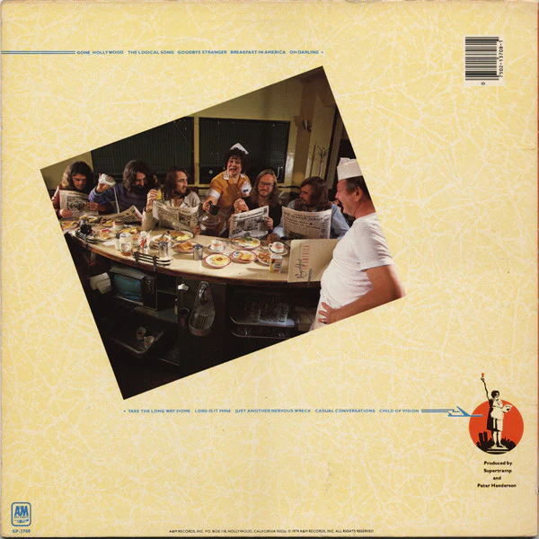 Supertramp - Breakfast In America (LP, Album, Ind) (Very Good Plus (VG+)) - Image 2