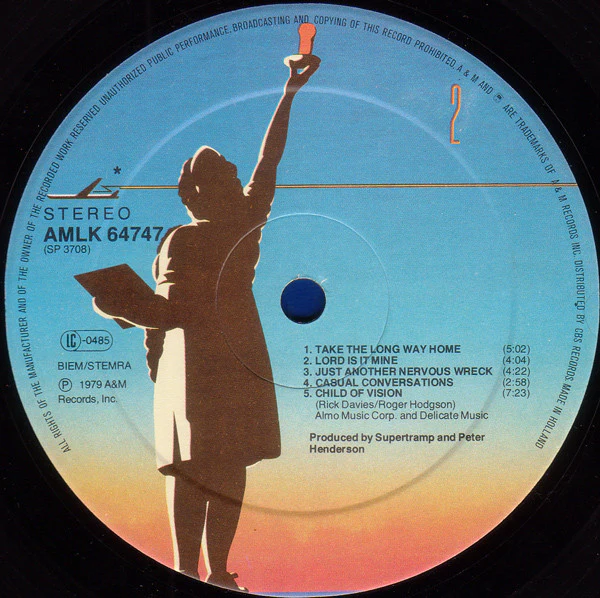 Supertramp - Breakfast In America (LP, Album) (Very Good Plus (VG+)) - Image 4