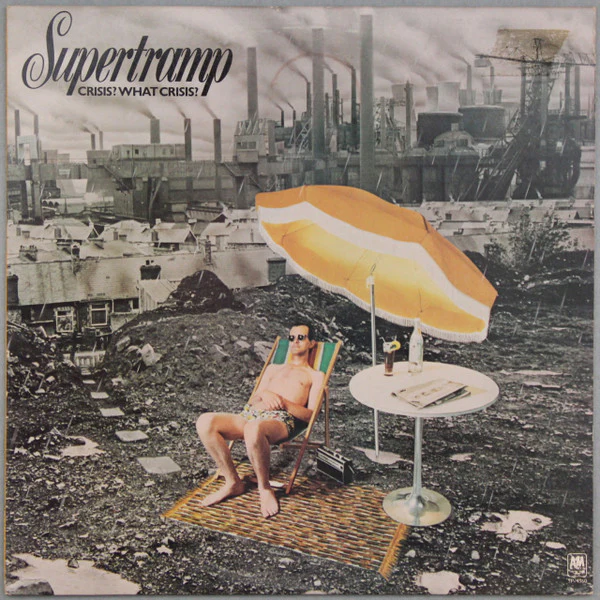 Supertramp - Crisis? What Crisis? (LP, Album, Pit) (Very Good Plus (VG+))