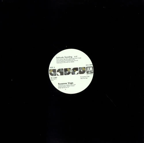 Suzanne Vega - Solitude Standing (12", Promo) (Near Mint (NM or M-)) - Image 3