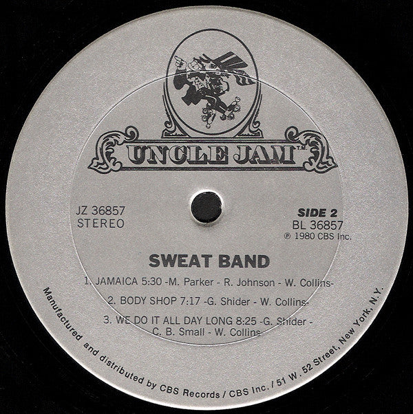 Sweat Band - Sweat Band (LP, Album) (Very Good (VG)) - Image 4