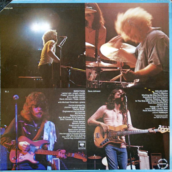 Sweathog - Hallelujah (LP, Album, Ter) (Very Good Plus (VG+)) - Image 2
