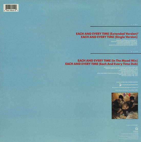 Sweet Sensation - Each And Every Time (12") (Very Good Plus (VG+)) - Image 2