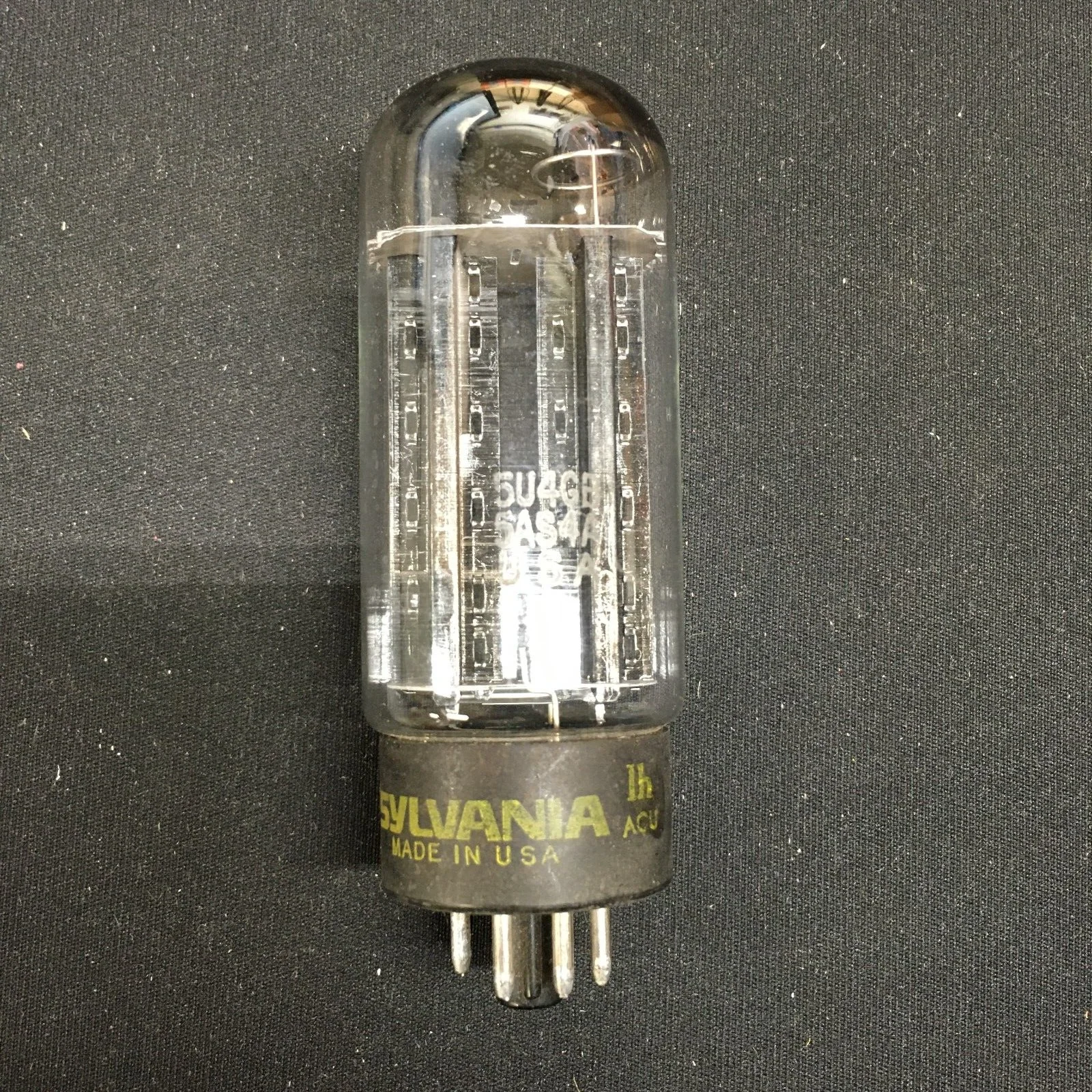 Sylvania 5U4GB Tube * Tested 125/123 - Image 2