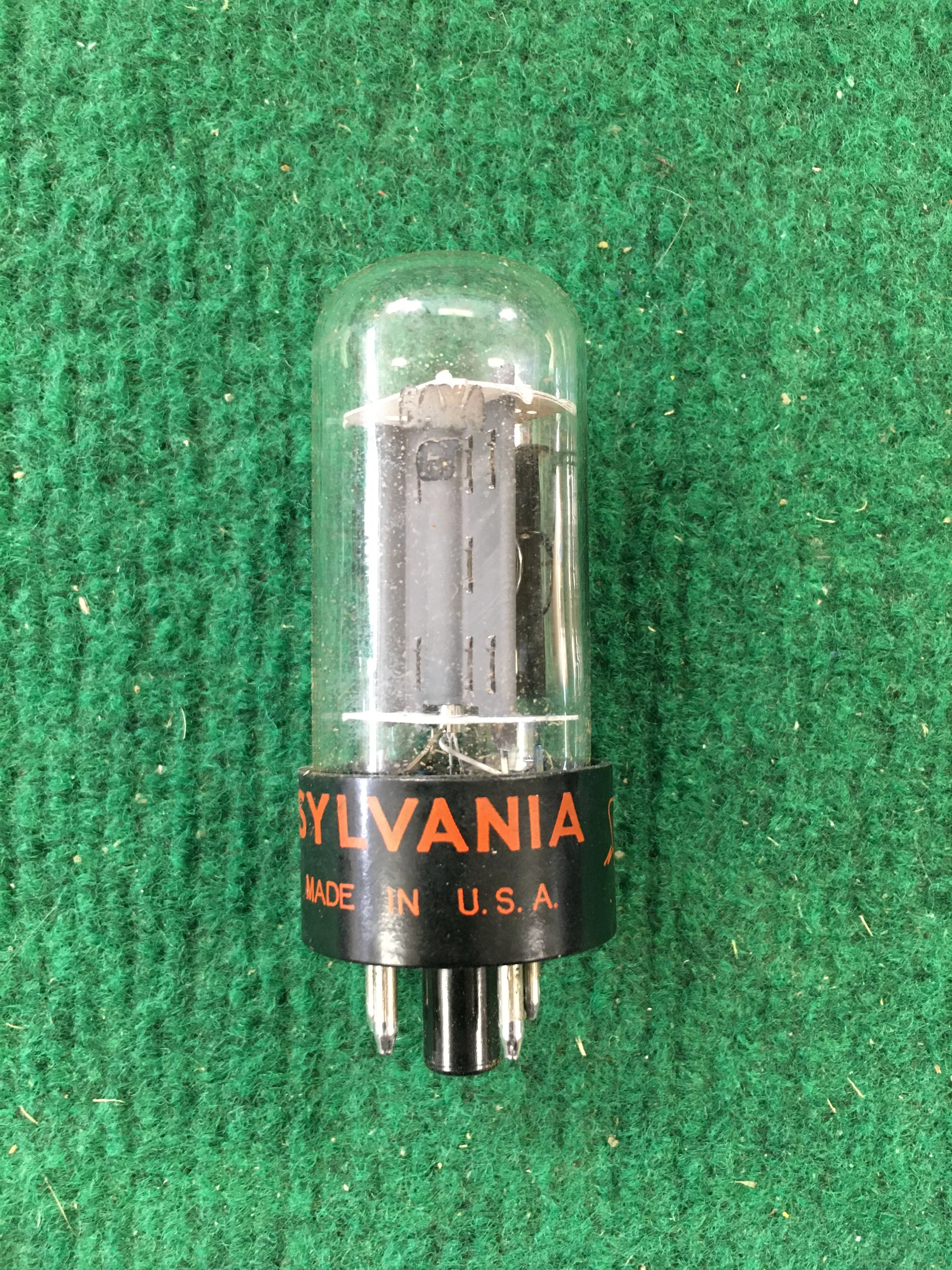 Sylvania 6AX4GT Vacuum Tube * Tested 95% - Image 2