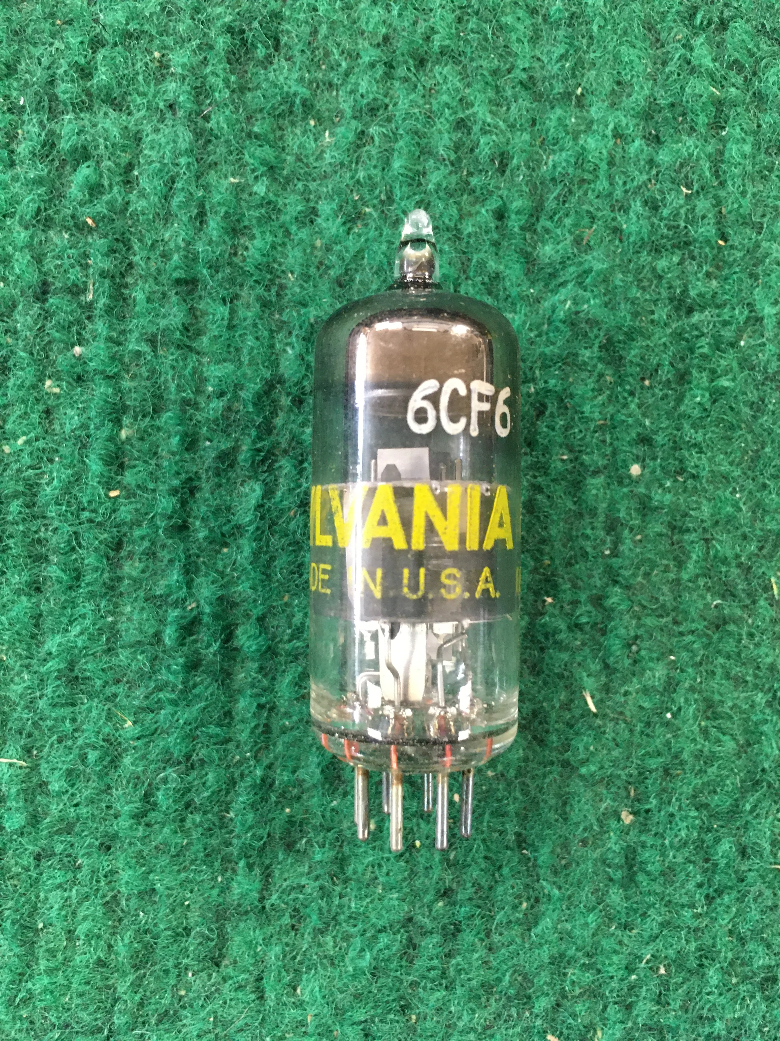 Sylvania 6CF6 Vacuum Tube * Tested 110% - Image 2