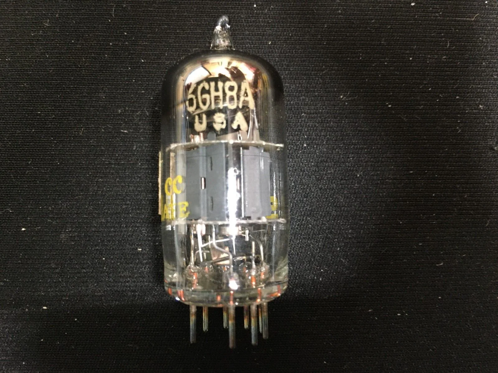 Sylvania 6GH8A Vacuum Tube * Tested 95/100 - Image 3