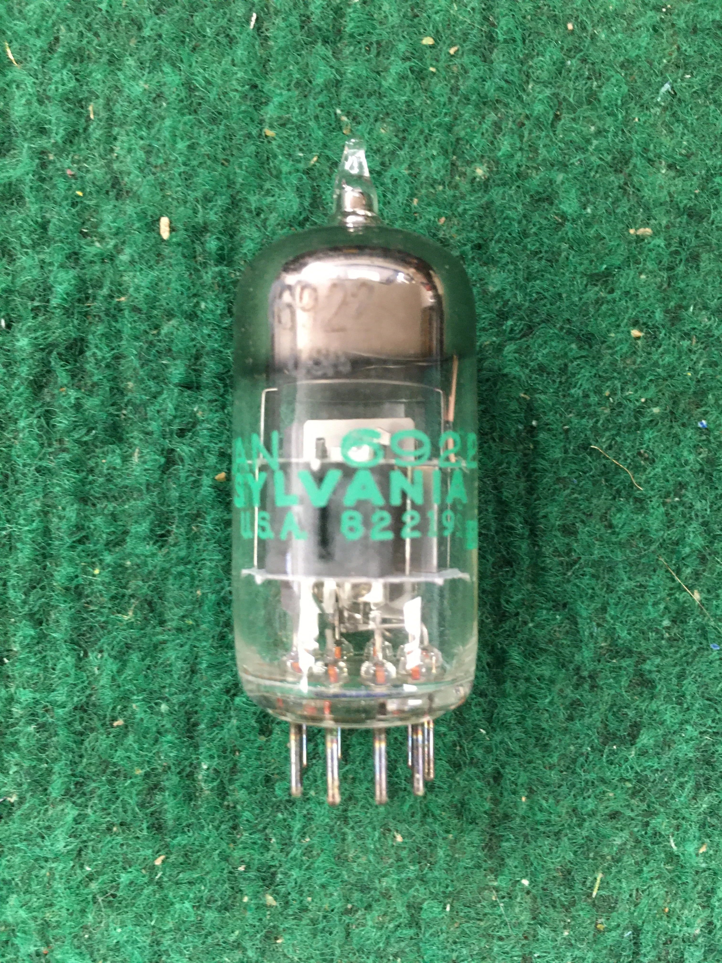 Sylvania JAN 6922 Vacuum Tube * Tested 130/130 - Image 2