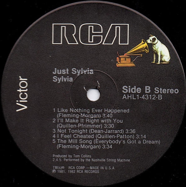 Sylvia - Just Sylvia (LP, Album) (Near Mint (NM or M-)) - Image 4