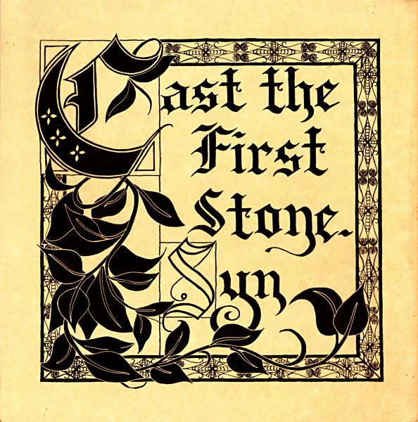 Syn - Cast The First Stone (LP, Album) (Near Mint (NM or M-))