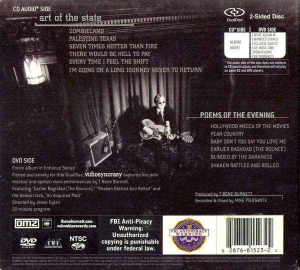 T-Bone Burnett - The True False Identity (Hybrid, DualDisc, Album, Dig) (Very Good (VG)) - Image 2
