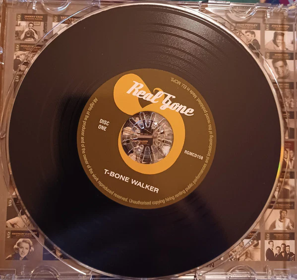 T-Bone Walker - T-Bone Blues - 1949-1954 (4xCD, Comp, Enh, RM) (Near Mint (NM or M-)) - Image 3