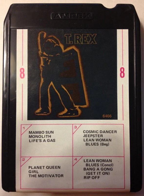 T. Rex - Electric Warrior (8-Trk, Album, Bla) (Very Good Plus (VG+)) - Image 3