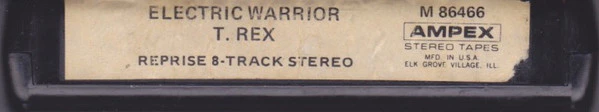 T. Rex - Electric Warrior (8-Trk, Album, Bla) (Very Good Plus (VG+)) - Image 4
