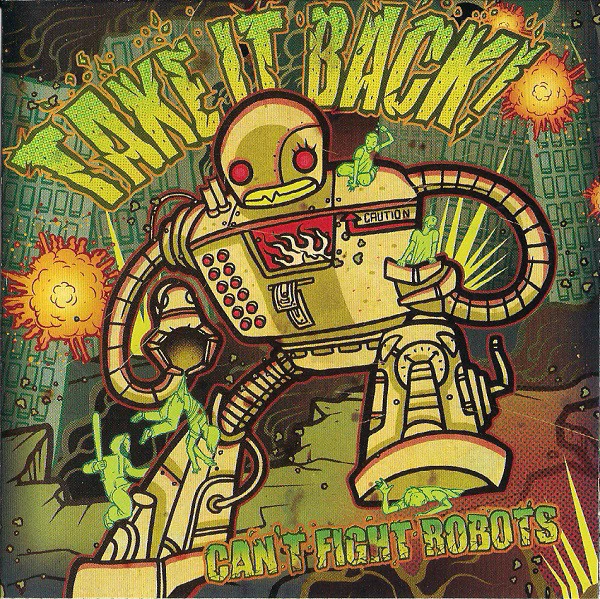 Take It Back! - Can't Fight Robots (CD, Album) (Near Mint (NM or M-))