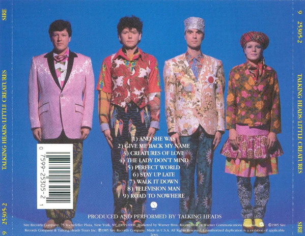 Talking Heads - Little Creatures (CD, Album, RE, SRC) (Near Mint (NM or M-)) - Image 2