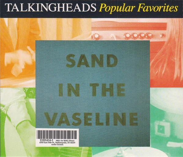 Talkingheads* - Popular Favorites 1976-1992 - Sand In The Vaseline (2xCD, Comp, Club, RM, BMG) (Very Good Plus (VG+))