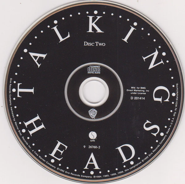 Talkingheads* - Popular Favorites 1976-1992 - Sand In The Vaseline (2xCD, Comp, Club, RM, BMG) (Very Good Plus (VG+)) - Image 5