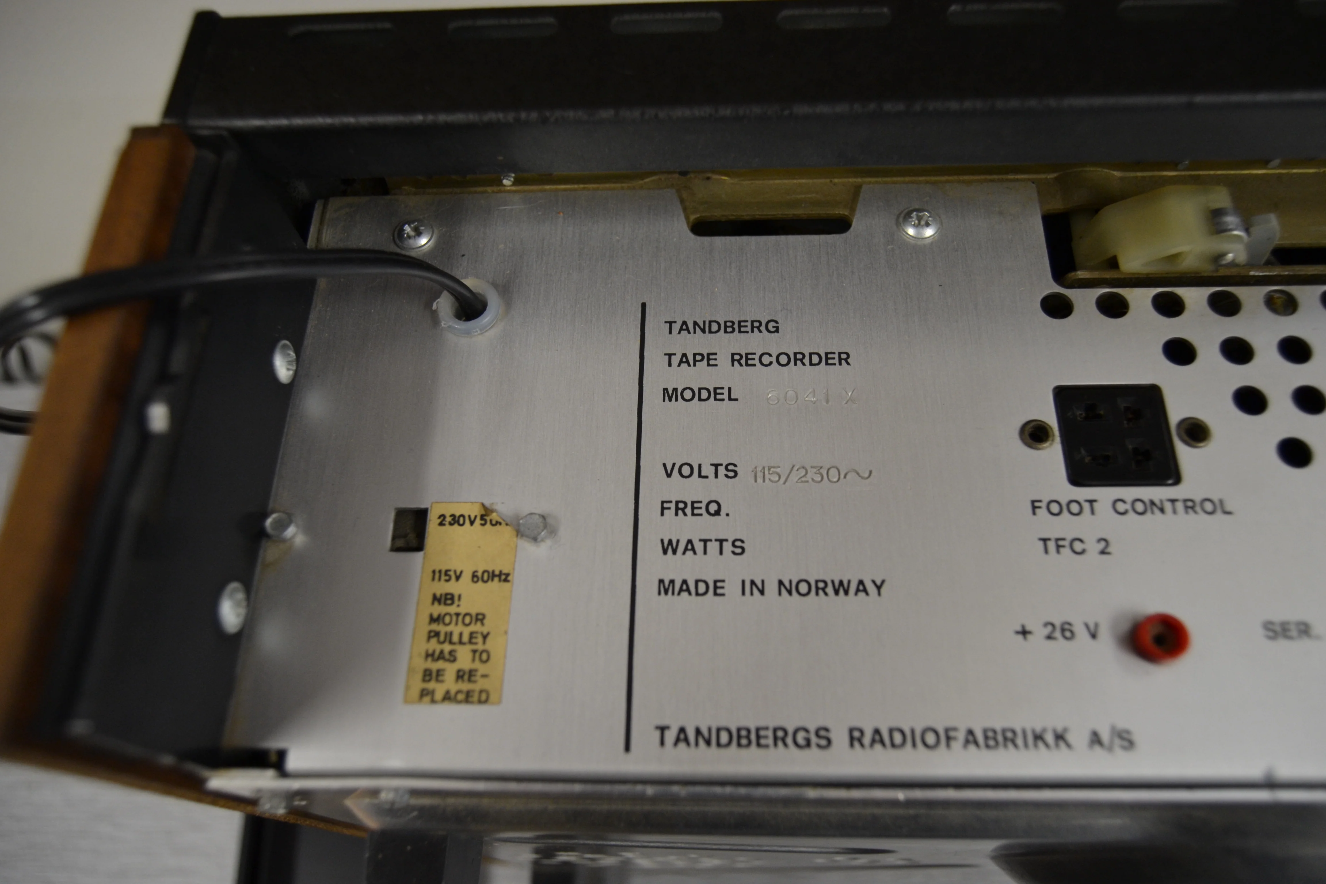 Tandberg 6000X Reel to Reel 7 Inch - Image 17